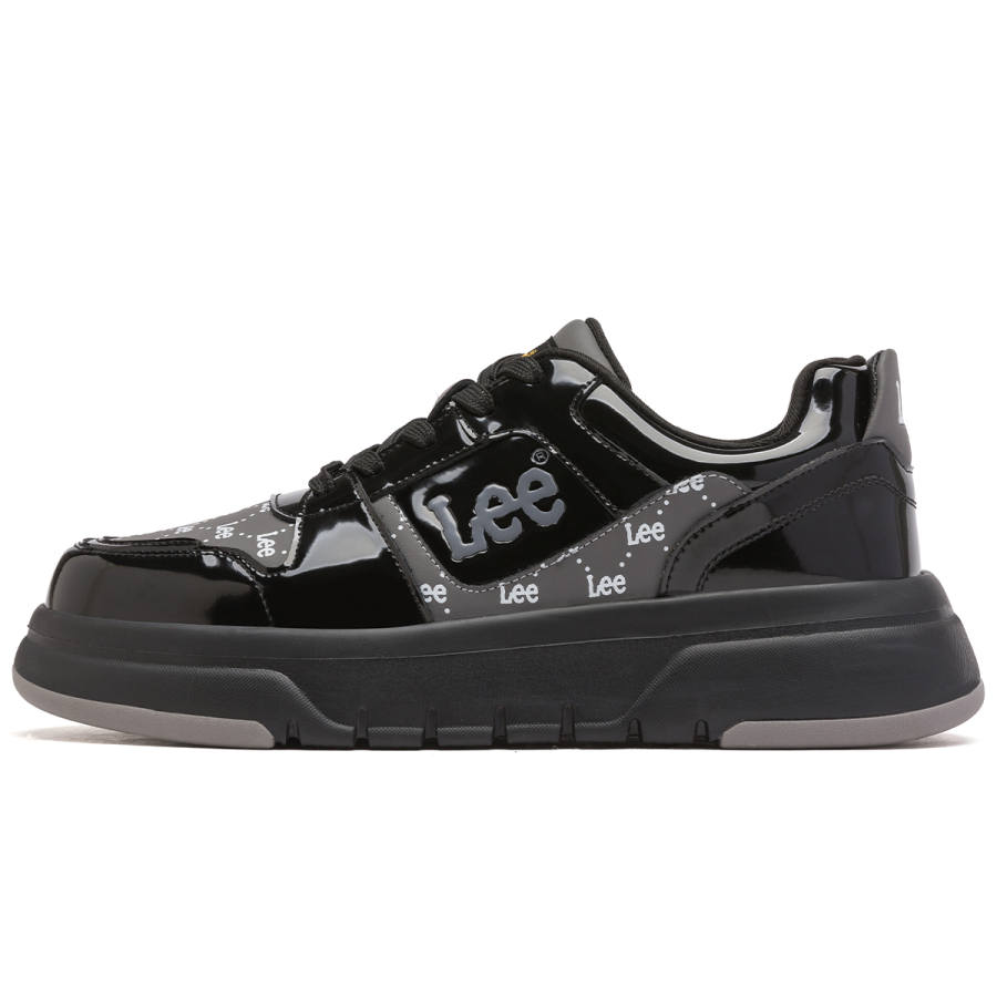 Lee Lee Black Warrior Low top Skateboard Shoes Men's