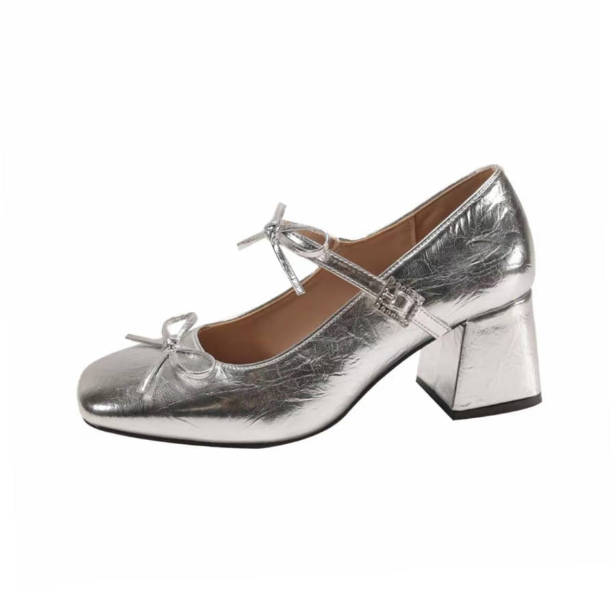 OBWA Chunky Heel Mary Jane Shoes Women's