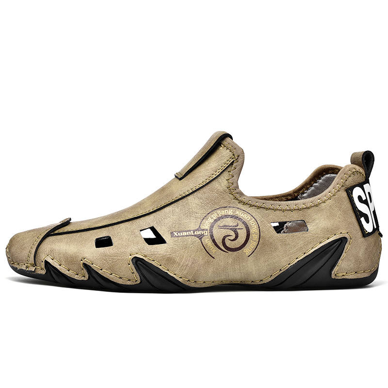WENNAI Men's Casual Shoes Men's Low Top Gray