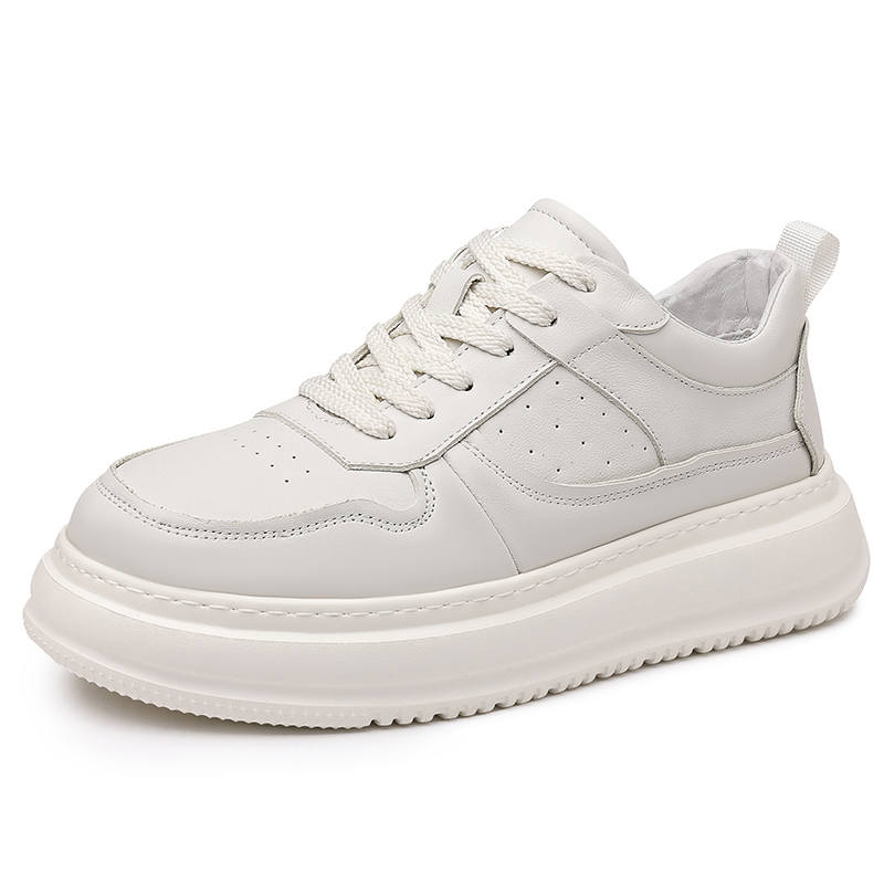 KACHILANG Top Grain Cow Leather Slip Resistant Height Increasing Slip Resistant Height Increasing Low top