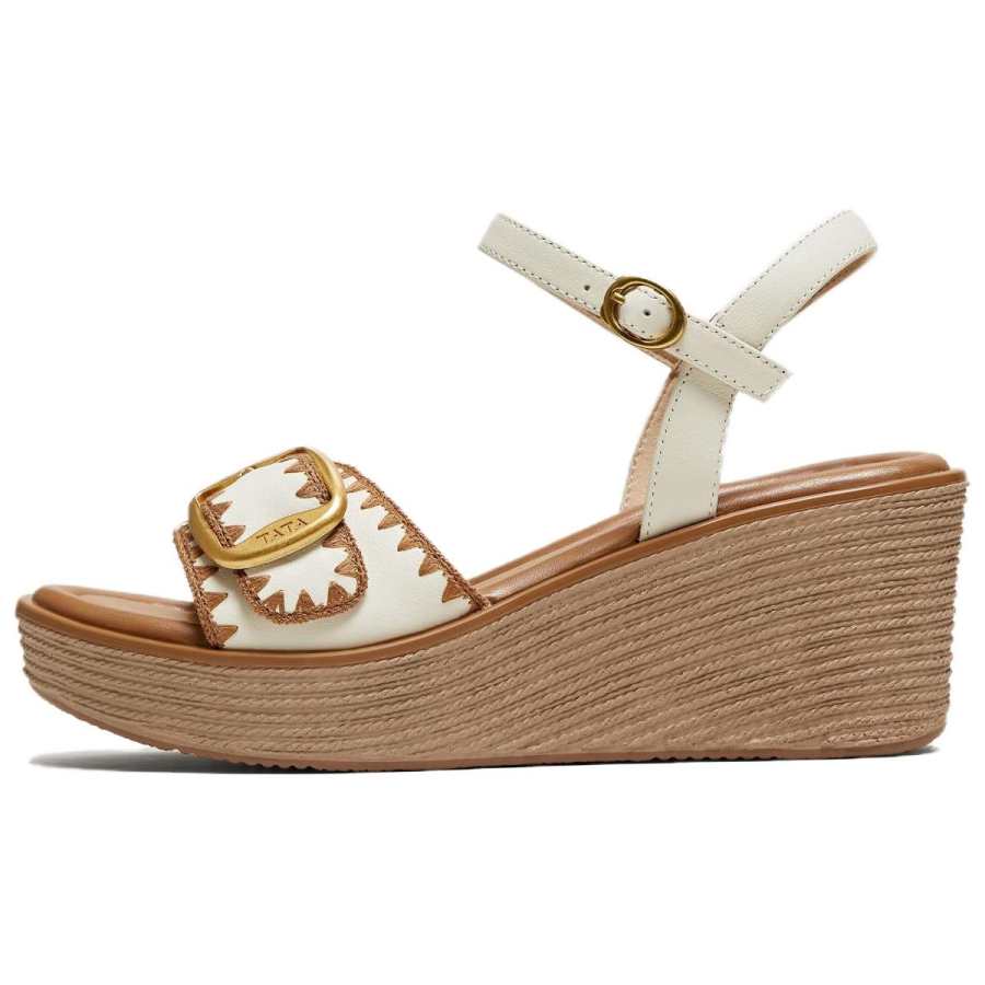 Tata Island Holiday Top Grain Cow Leather One Strap Sandals Women's