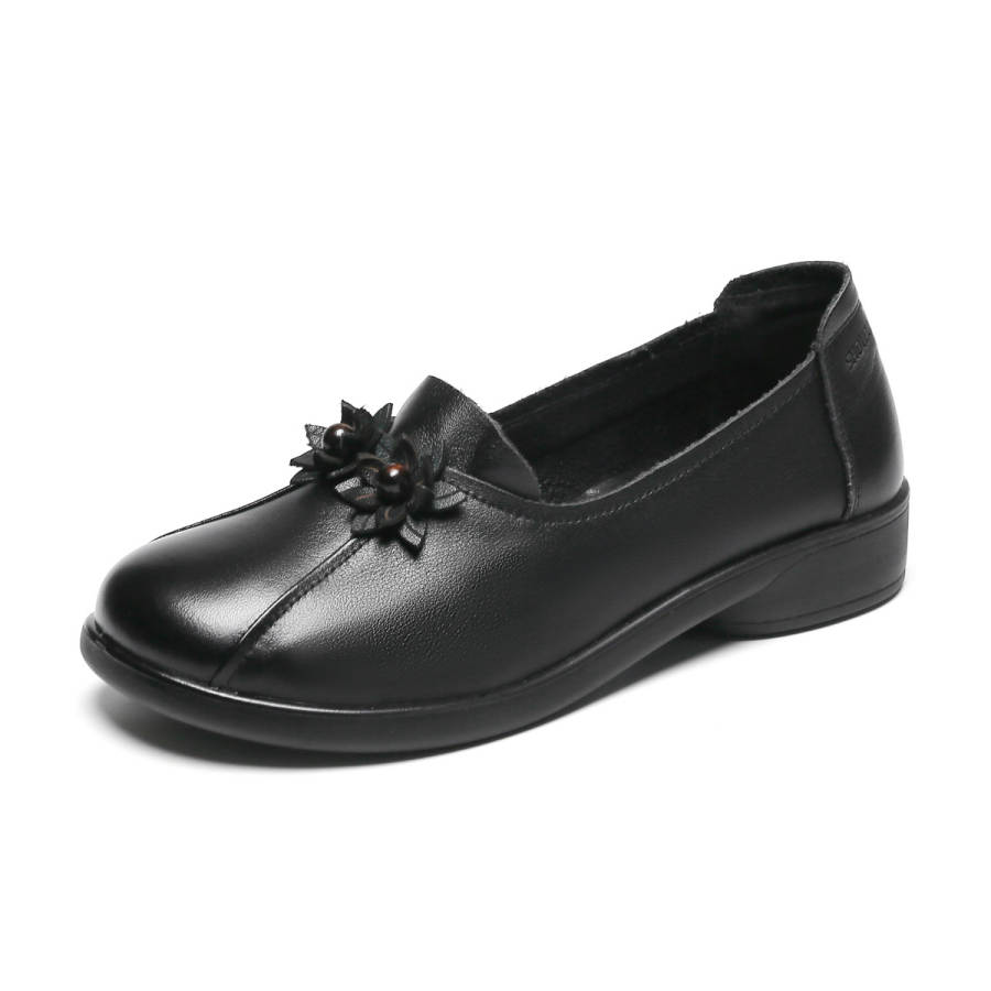 SHOUBA Cow Leather Casual Shoes 2.5cm Women's