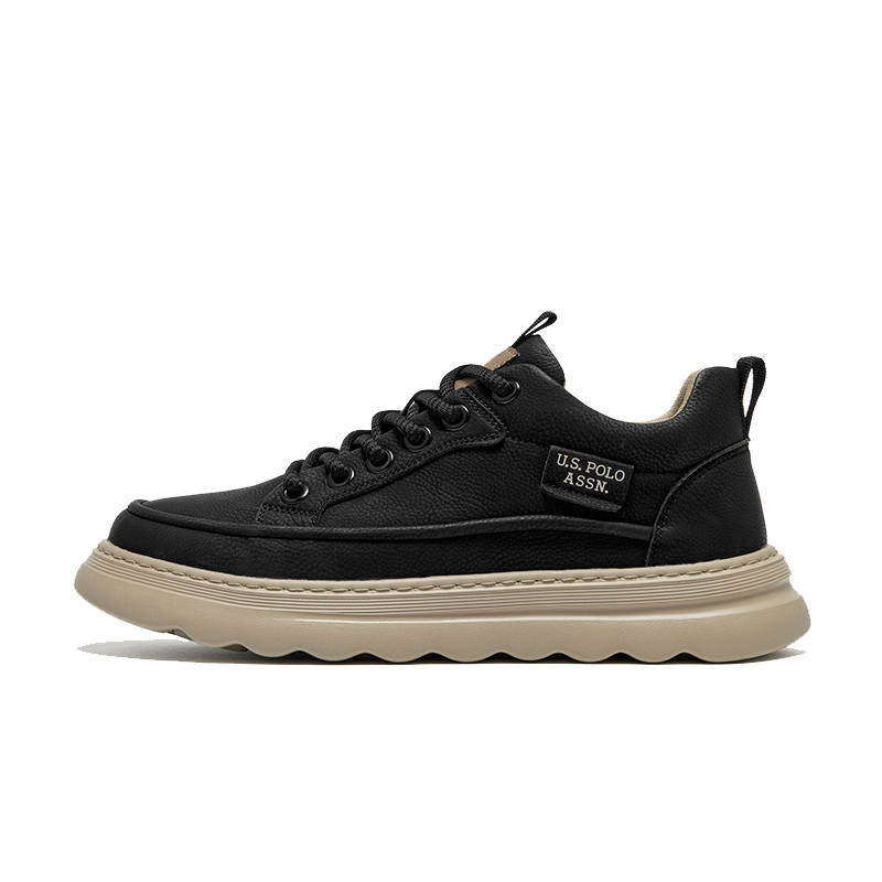 U.S. POLO ASSN. Abrasion Resistant Height Increasing Low top Skateboard Shoes Men's