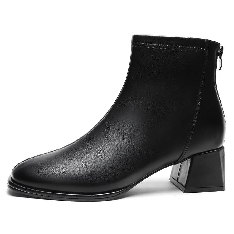 Mulinsen PU Ankle Boots 5cm Women's