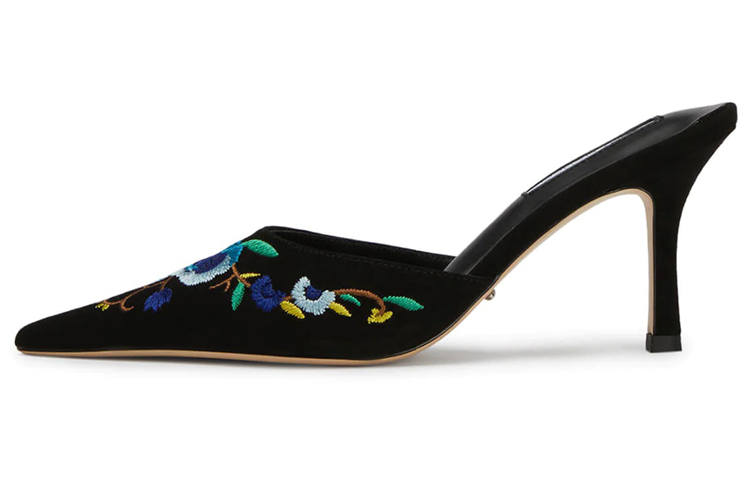 Tony Bianco Closed Toe Slippers Women's Black