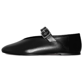 COS Chunky Heel Mary Jane Shoes Women's Black