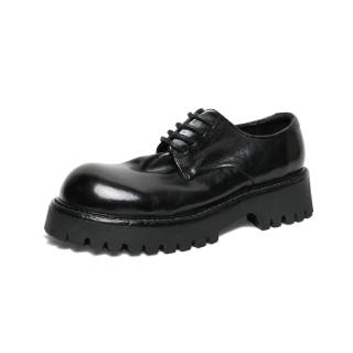 SAINTNJORD Horse Leather Casual Shoes Men's Black