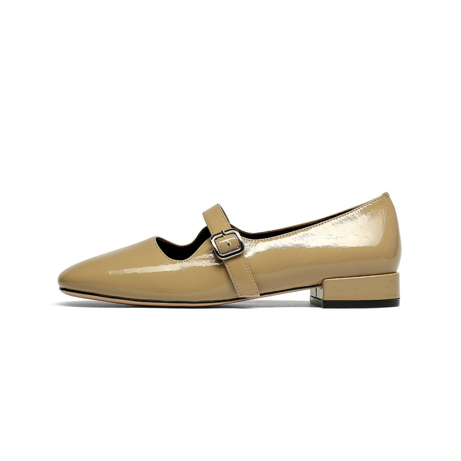 GOLDLION Chunky Heel Mary Jane Shoes Women's