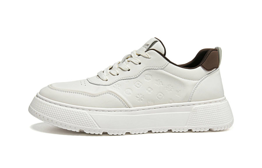 HLA Synthetic Leather Slip Resistant Low top Skateboard Shoes Men's