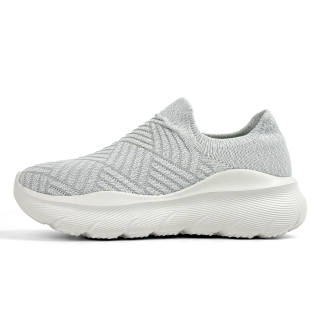 ROYAL FAMILY Fabric Low top Casual Shoes Men's Gray White