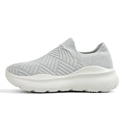 ROYAL FAMILY Fabric Low top Casual Shoes Men's Gray White