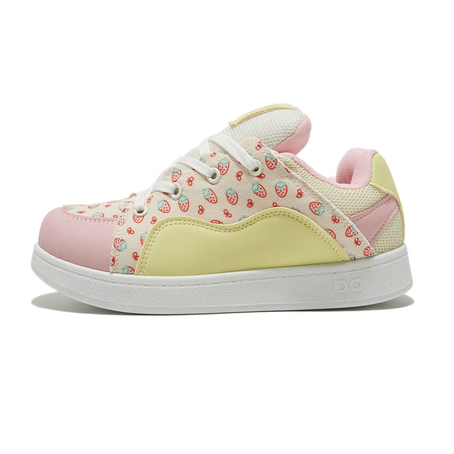 XIAOHONGREN Low top Skateboard Shoes Women's Multicolor