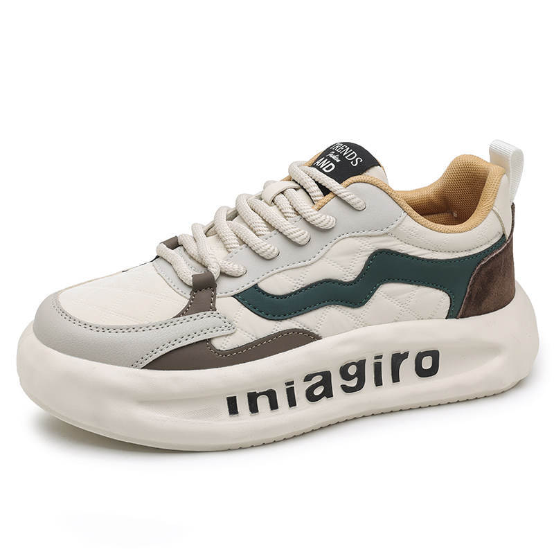SENGUIBUCK SENGUIBUCK Microfiber Leather Low top Casual Shoes Men's