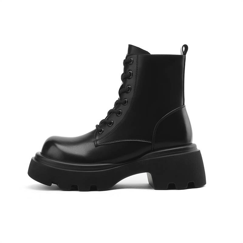 JOSINY JOSINY Short Mid Calf Combat Boots 6.5cm Women's