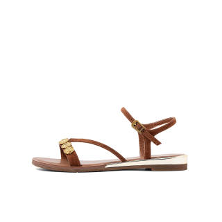 COMELY Sheepskin One Strap Sandals Women's
