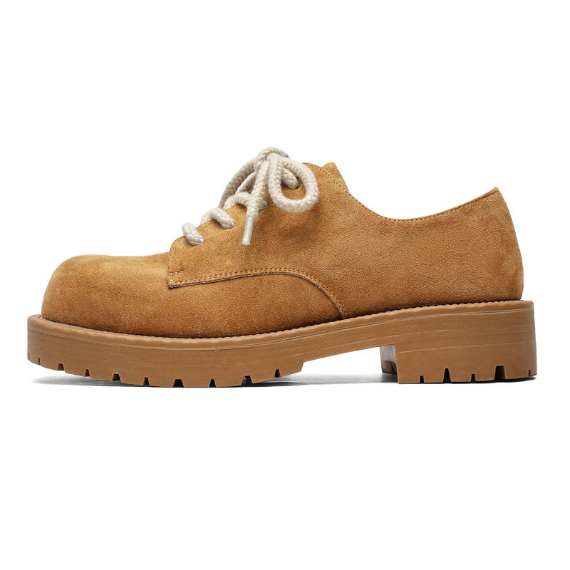 V05 Abrasion Resistant Cushioning Height Increasing Casual Shoes Unisex Yellow