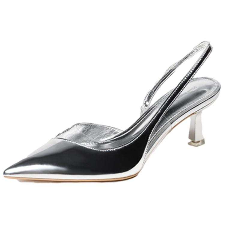 TATAYA Microfiber Leather Slim Heel High Heels Women's