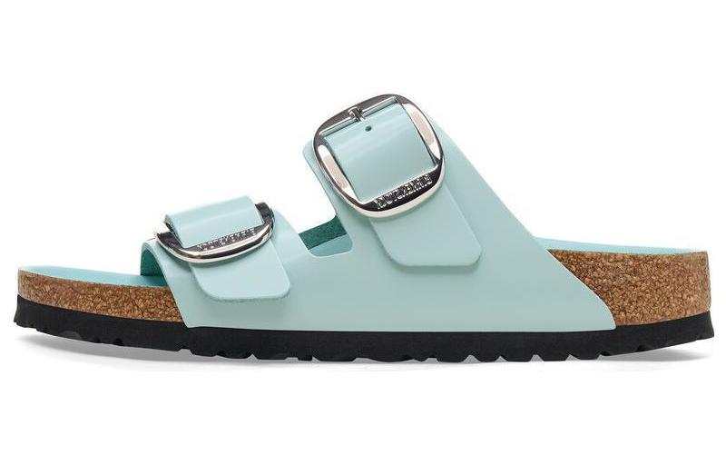 Birkenstock Slide Slippers Women's Cyan Narrow