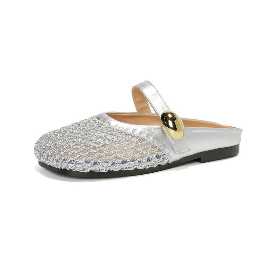 ZUOMILUO Rubber Sole Abrasion Resistant Abrasion Resistant Closed Toe Slippers Women's