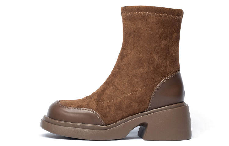 SEMIR SEMIR Ankle Boots Women's Umber/Black