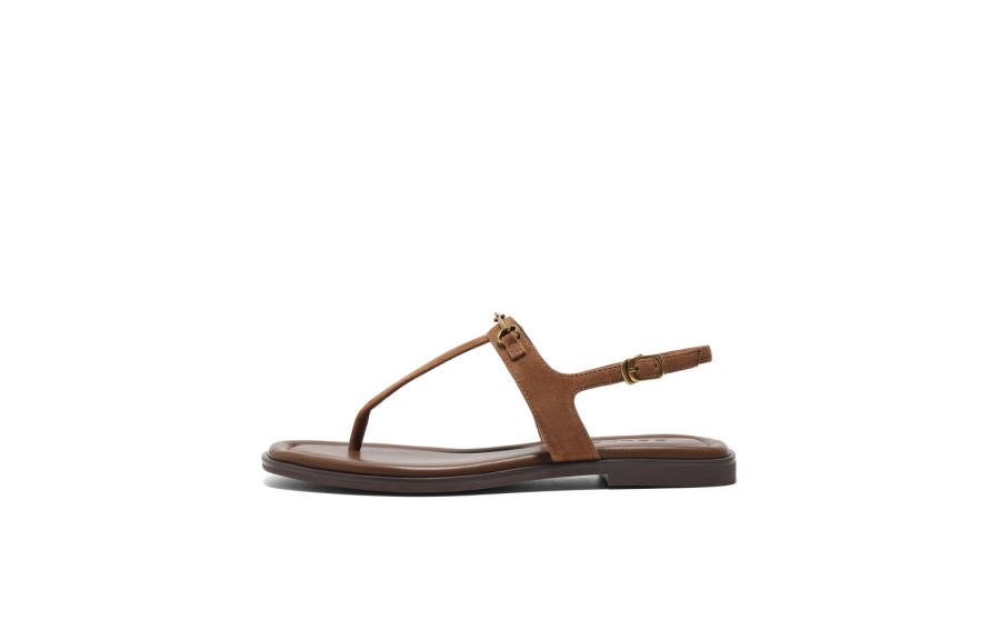 BELLE Vacation Collection, Fashion Slip Resistant, Versatile For Everyone Sheepskin One Strap Sandals Women's