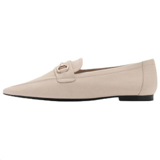 MANGO Cow Leather Casual Shoes Women's