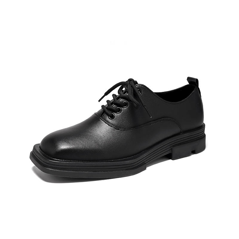 PINYI PINYI Microfiber Leather Casual Shoes Men's Black