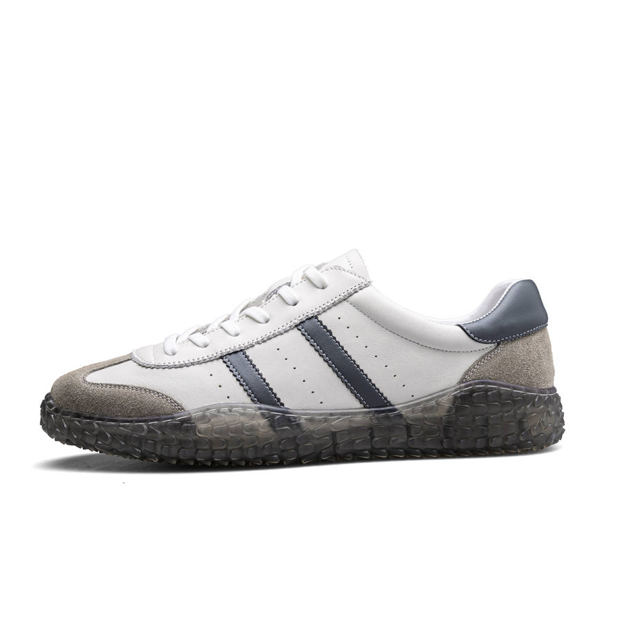 D:FUSE SCANDINAVIA D FUSE SCANDINAVIA Cow Leather Low top Casual Shoes Men's White
