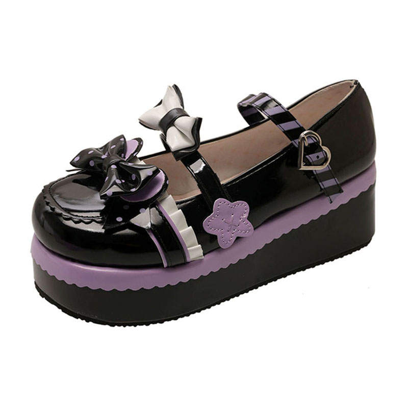 Boldi Kuki Synthetic Leather Mary Jane Shoes Women's