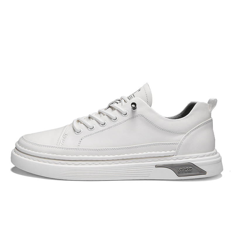 WENNAI Abrasion Resistant Abrasion Resistant Low top Skateboard Shoes Men's White