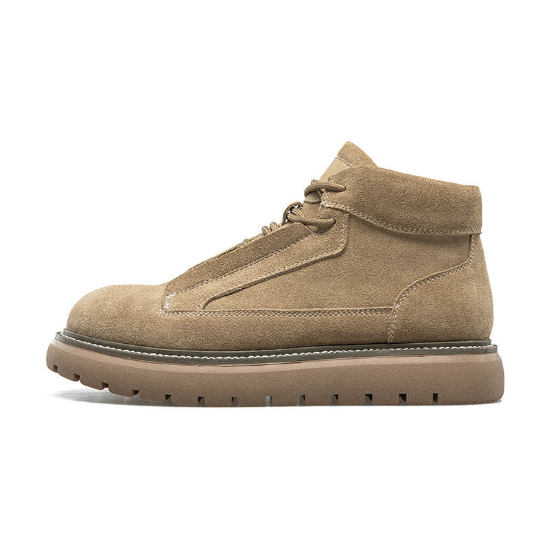 KANGNAI Snow Boots Men's Gray/Khaki