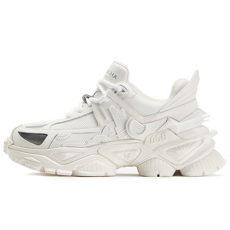 OGR R Line Wanderers Wanderer Chunky Sneakers Unisex Saturn White