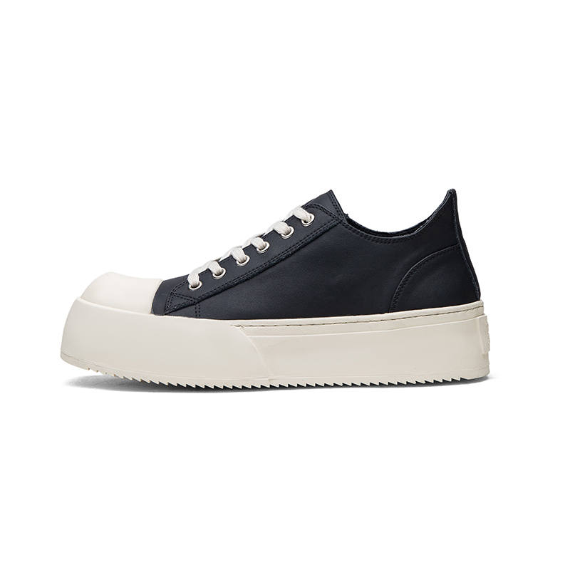 JIETEGONGYANG Low top Skateboard Shoes Men's Black