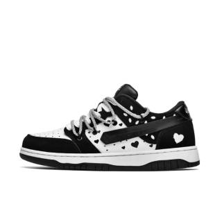 Vandytheburger Skateboard Shoes Unisex Low Top Black