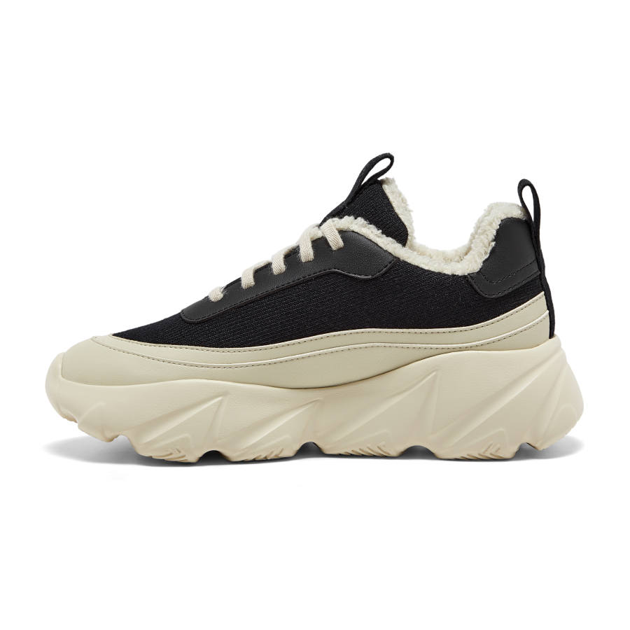 DUOZOULU Fengjing Fleece Lined Shoes Cushioning Abrasion Resistant Coverage Lightweight Thermal