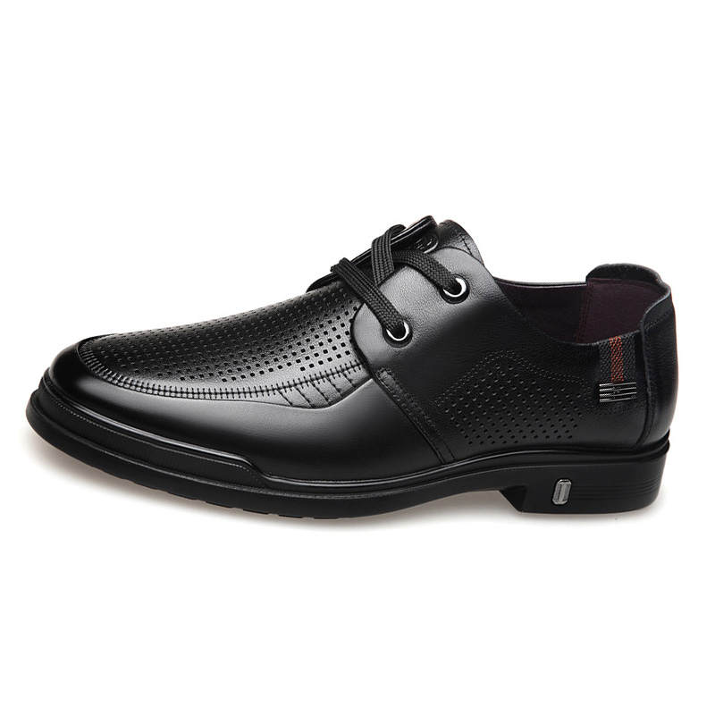 LAORENTOU Top Grain Cow Leather Casual Shoes Men's