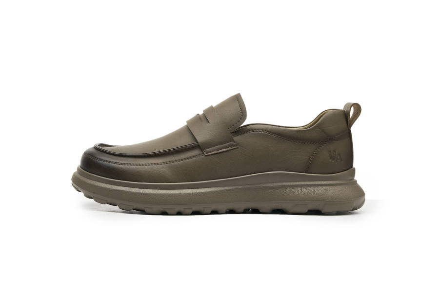 HLA Men's Casual Shoes Men's Low Top Khaki/Earth Yellow