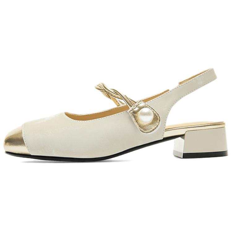 AGSDON Chunky Heel High Heels 3.5cm Women's