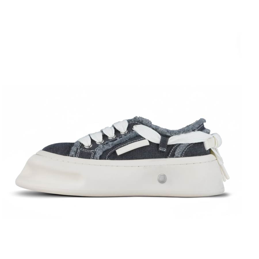 HOOF GOLDMINE 24SSHOOF | Tom Cat Tom Low top Canvas Shoes Unisex Gray
