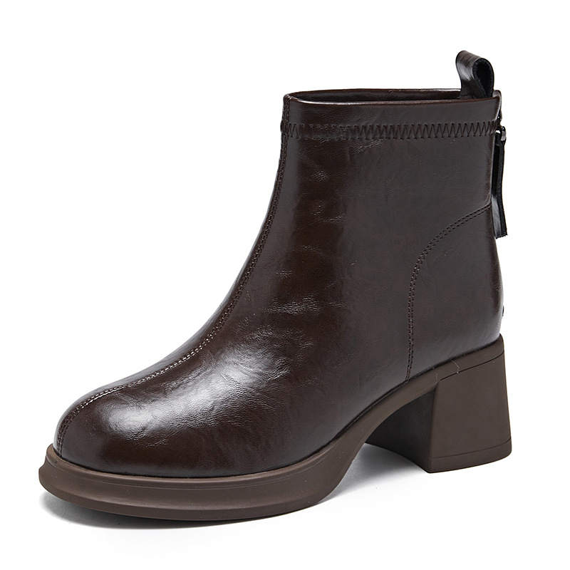 Devanro Devanro Ankle Boots Women's Brown