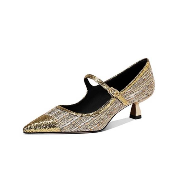 JESSICA SOPHIA Mary Jane Shoes 4cm Women's