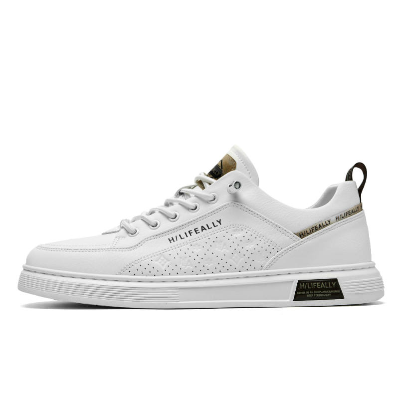 HLA Casual Shoes Men's Low Top White/Gray