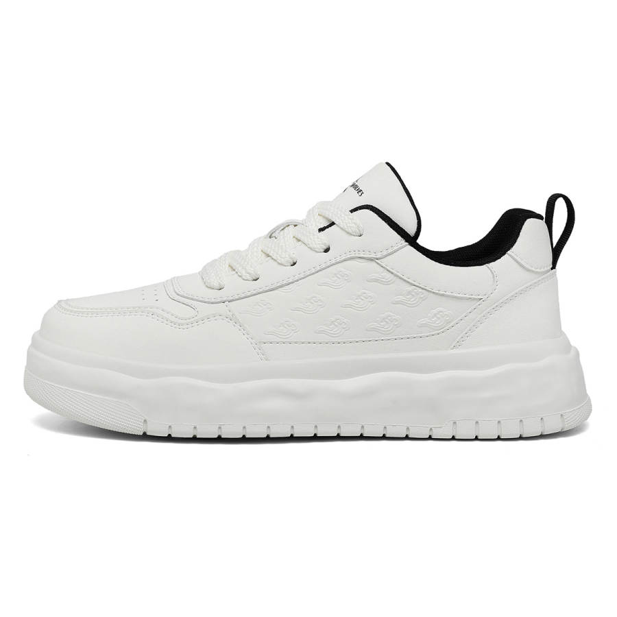 YULANGGONGWU Breathable Lightweight Height Increasing Rebound Low top Casual Shoes Men's