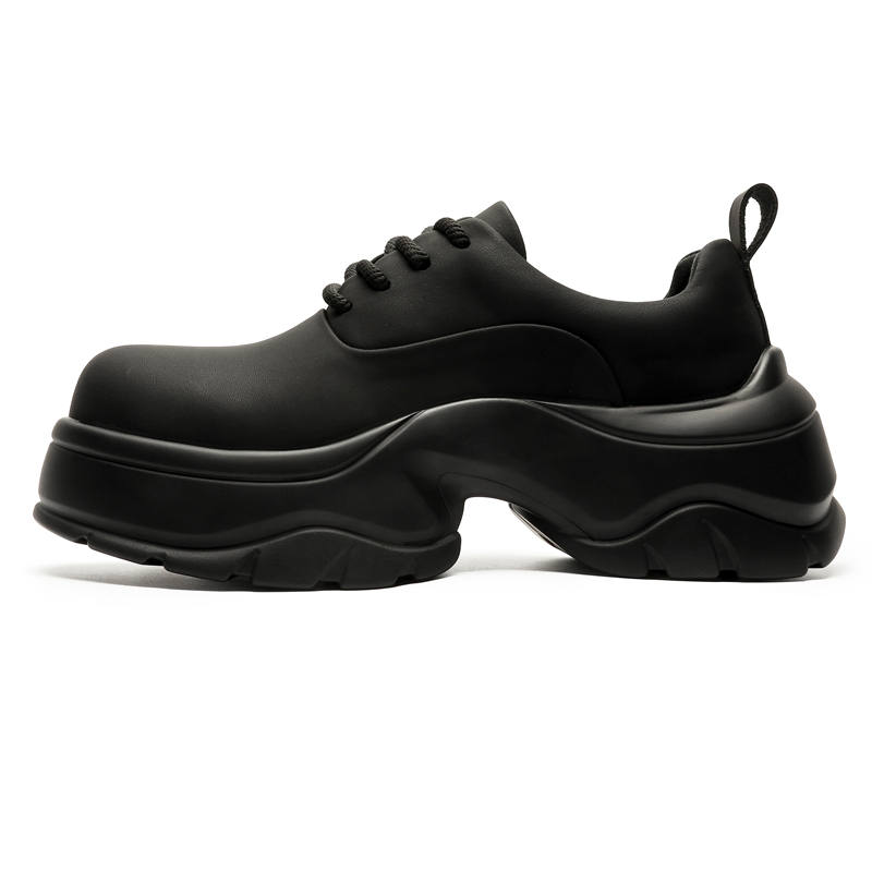 PINYI PINYI Microfiber Leather Casual Shoes Men's Black