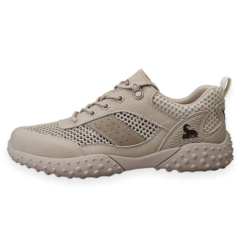 BECK Cow Leather Slip Resistant, Abrasion Resistant, Height Increasing Low top Casual Shoes Men's