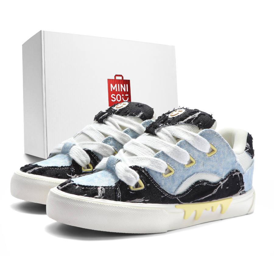 MINISO Cushioning Abrasion Resistant Balance Lightweight Breathable Skateboard Shoes Unisex
