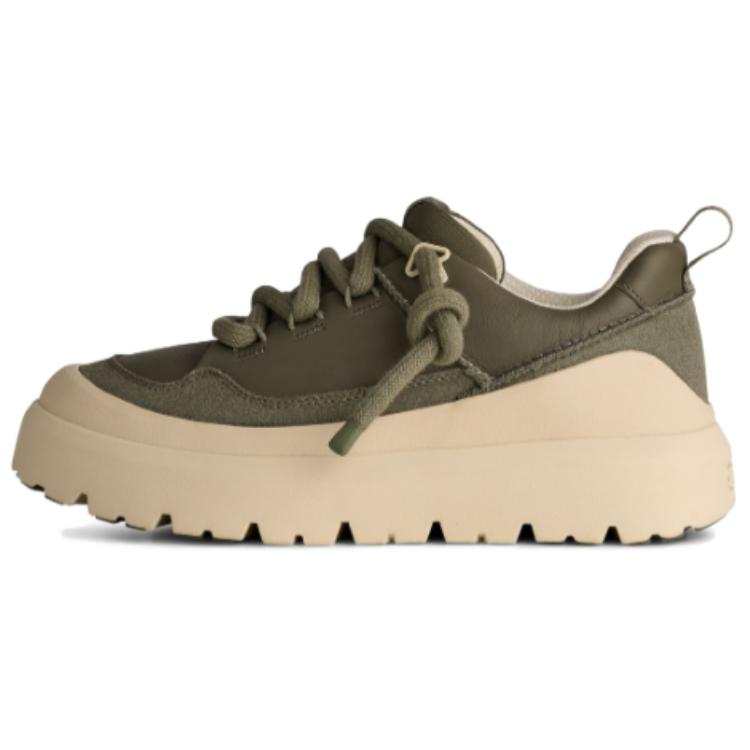 UGG Heritage Fashion Trend Slip Resistant Low top Casual Shoes Men's Beige Green
