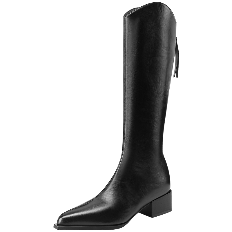Mulinsen Slim Boots Knee high Boots 4cm Women's