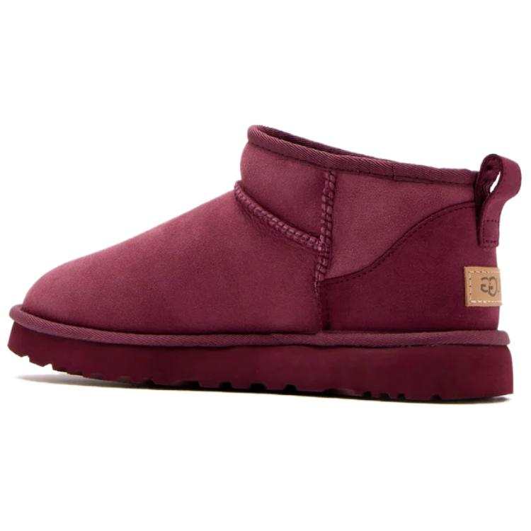 UGG CLASSIC ULTRA MINI Ankle Length Snow Boots Women's Fuchsia