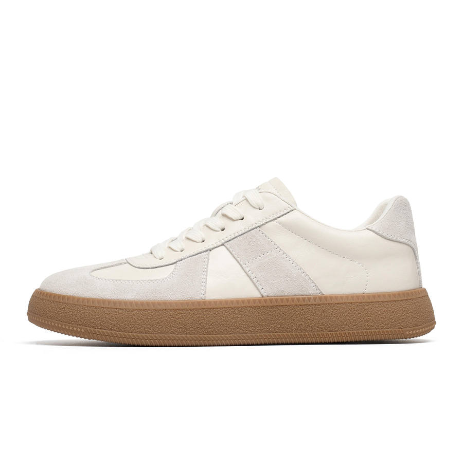 C°BANNER Cow Split Leather Abrasion Resistant Lightweight Low top German Army Trainers Unisex